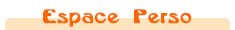 Espace Perso