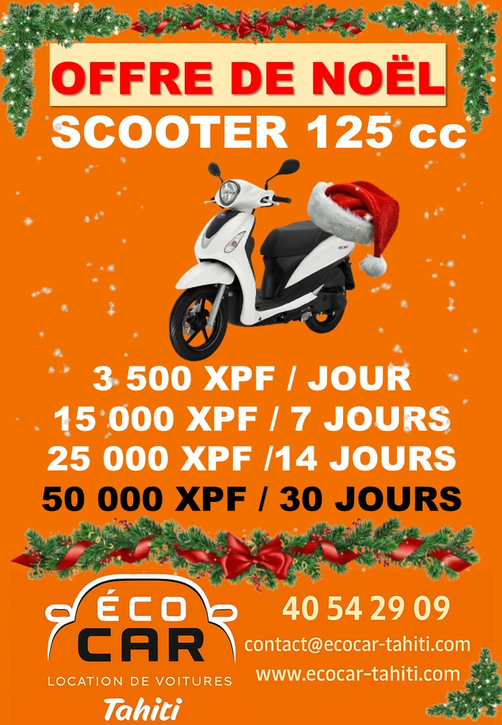 Promo Noel 2025 Scooter